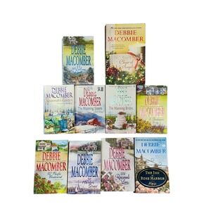Debbie Macomber Romance Novel Lot 10 Books Multicolor Cedar Cove Series Mixed